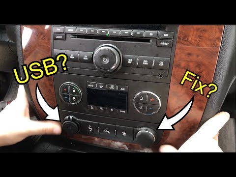 Видео: Установка USB и ремонт крышки прикуривателя Tahoe Silverado Yukon 2007–2014 гг.