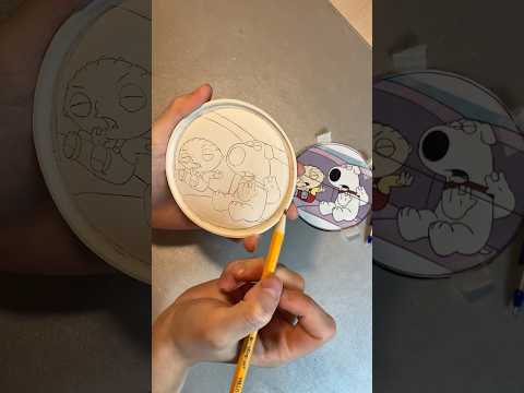 Видео: Стьюи и Брайан на подставке для кружки! #глина #подставка #гриффины