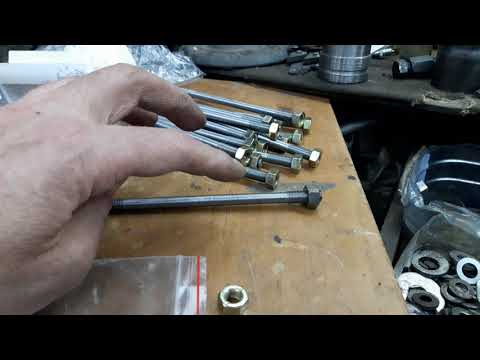 Видео: Гайки крепления головок Урал.