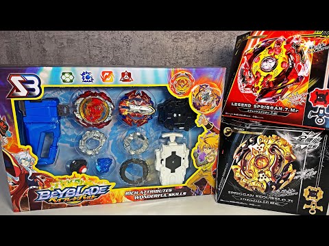 Видео: НАБОР ОТ SB и ЛЕГЕНДАРНЫЕ ВОЛЧКИ / Бейблэйд Бёрст / Beyblade Burst