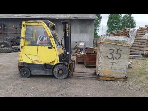 Видео: Hyster H1.6FT. 2012 г.в.11 365 часов №F001B07601K