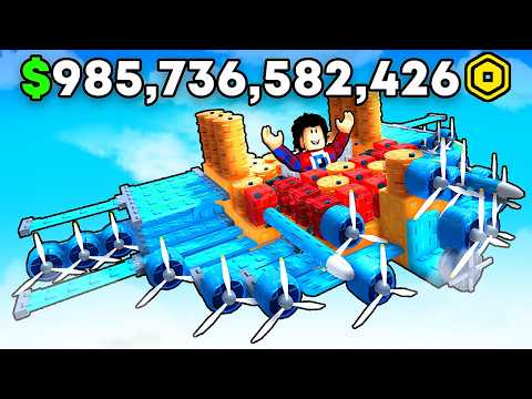 Видео: 😱Тратим $938,283,987 РОБУКСОВ На Самый Быстрый САМОЛЁТ в Роблокс!