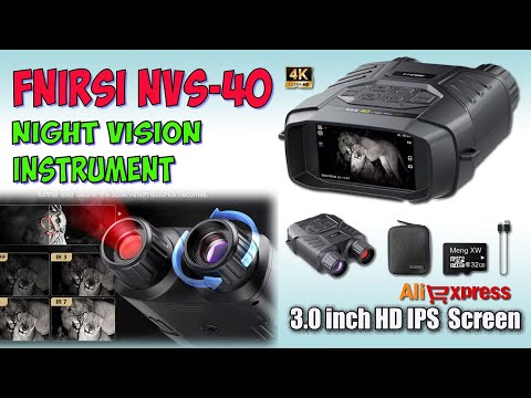 Видео: FNIRSI NVS-40 прибор ночного видения ♦ Обзор, ночные тесты. Full  review.