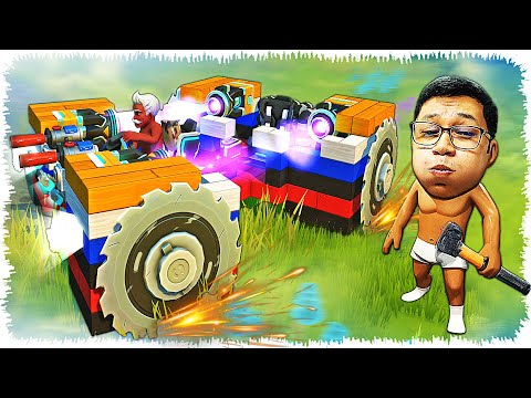 Видео: Супер-көлік соқтым!!! Ешкім көрмеген 👀 (Scrap Mechanic)