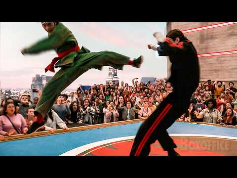 Видео: Ученик Джеки Чана против Каратэ-пацана | Финальная битва | Каратэ-пацан: Легенды | отрывок