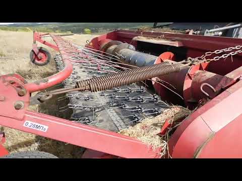 Видео: Комбайн Палессе GS10. Отзывы и советы комбайнёра #12.(доработка подборщика)