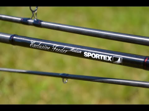 Видео: SPORTEX обзорный тест серии фидерных удилищ Sportex Exclusive medium feeder