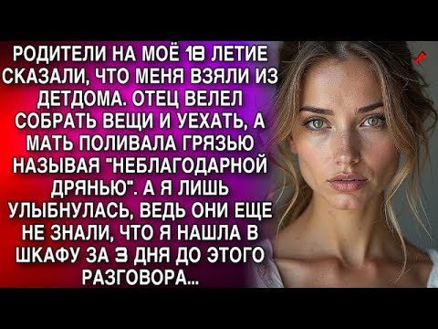 Видео: Я ЛИШЬ УЛЫБНУЛАСЬ, ВЕДЬ ОНИ ЕЩЕ НЕ ЗНАЛИ, ЧТО Я НАШЛА В ШКАФУ ЗА 3 ДНЯ ДО ЭТОГО РАЗГОВОРА