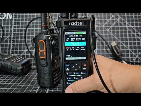 Видео: Radtel RT950, Шаги частоты