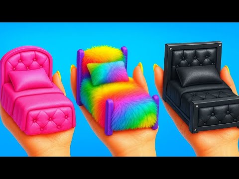 Видео: Преображение от бюджетной куклы до принцессы 👑✨ Челлендж преображения комнаты!