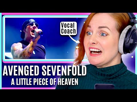 Видео: Полный Безумец?! | Avenged Sevenfold A7X – A Little Piece of Heaven | Реакция Вокального Коуча