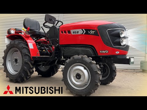 Видео: Встречайте легенду! Вот она, старая и обновленная школа ! ТРАКТОР Mitsubishi VST