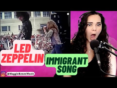 Видео: Я НЕ ЗНАЛ, ЧТО ЭТО НАСТОЯЩАЯ ПЕСНЯ! Песня иммигранта Led Zeppelin | Реакция оперного певца