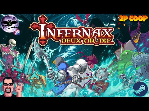 Видео: Infernax Deux or Die прохождение Coop [ Classic ] | Игра ( PC, PS4, Switch, Xbox ) Стрим rus