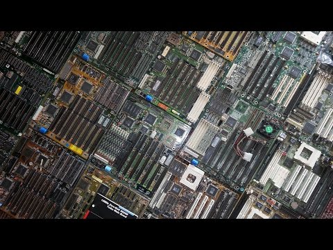 Видео: Моя коллекция материнских плат 1985-2002. Old motherboards collection.