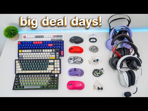 Видео: Лучшие предложения на игровые мониторы, гарнитуры, клавиатуры, мыши и наушники! (Дни лучших скидо...