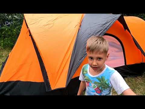 Видео: Поход с двумя детьми.Красное озеро. Коробицыно.