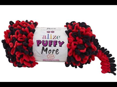Видео: Новый каталог вязаных изделий из пряжа Alize Puffy More.