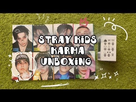 Видео: распаковка сета альбомов Stray Kids accordion bdm и  skzoo ver