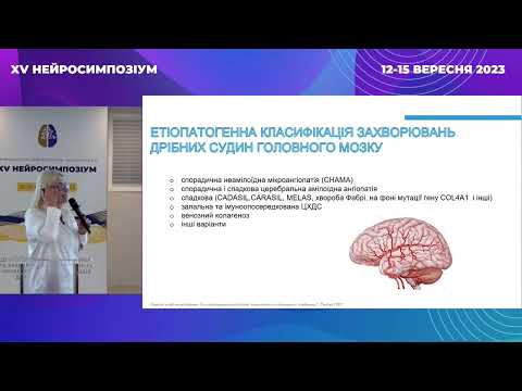 Видео: Лікуй хворобу дрібних судин вчасно та сучасно: час - мозок (Негрич Тетяна Іванівна)
