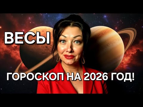 Видео: ♎️Весы! ГОРОСКОП на 2026 год!!!Краткий обзор САМОГО ВАЖНОГО!🔥
