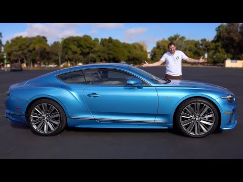Видео: Новый Bentley Continental GT 2025  года это суперкупе за $325,000