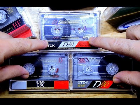 Видео: Why TDK D is a reference tape? Почему именно TDK D берем за референс? Сравнение с другими лентами.