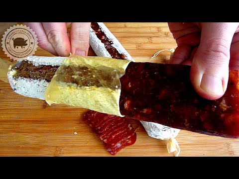 Видео: Рецепт салями сопрессата (SOPPRESSATA)