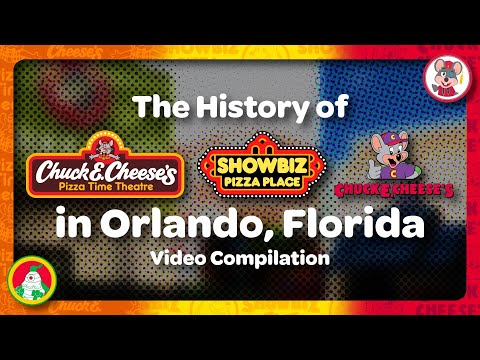 Видео: История ShowBiz Pizza Place и Chuck E. Cheese в Орландо, Флорида