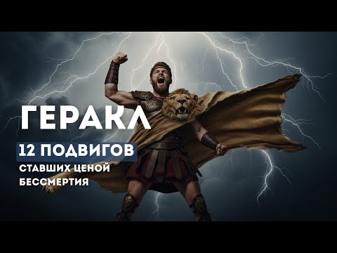 Видео: История на фон | Все 12 подвигов Геракла: история, ставшая легендой