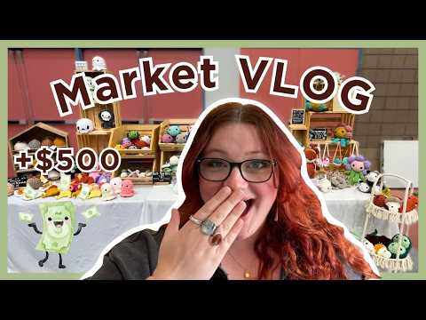 Видео: Видеоблог о рынке вязаных крючком на Хэллоуин 🎃🧶👻 Обзор запасов и рынка 💸✨