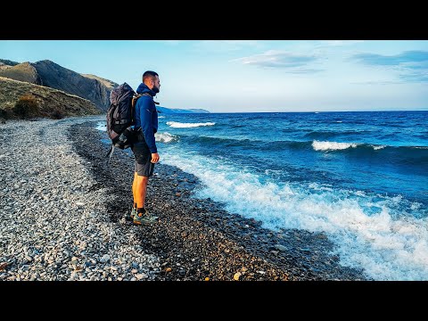 Видео: День 12. Кужиртуй - мыс Крестовский. Ручей с черепами, аномальная жара, начало степей, суслики, кони