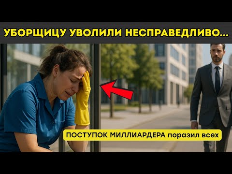 Видео: УБОРЩИЦУ УВОЛИЛИ БЕЗ ПРИЧИНЫ… НО РЕАКЦИЯ МИЛЛИАРДЕРА ПОРАЗИЛА ВСЕХ