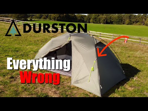 Видео: 8 проблем с палаткой Durston X-Dome 1+, о которых вам нужно знать