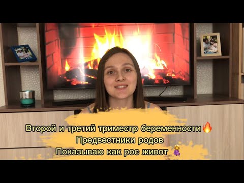 Видео: ВТОРОЙ И ТРЕТИЙ ТРИМЕСТР БЕРЕМЕННОСТИ| Предвестники родов| Подготовка к родам| Как растёт животик