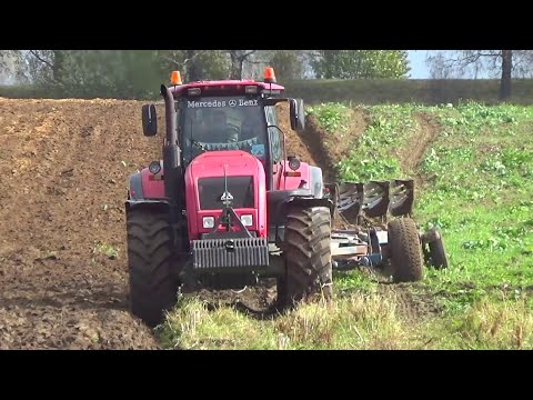 Видео: Осенняя вспашка на МТЗ 3522