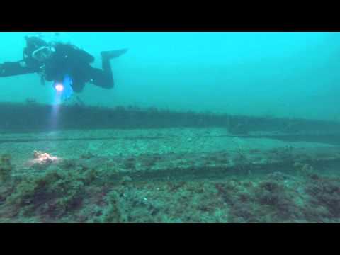 Видео: Торпедный катер Г-5. Карантинная бухта. Севастополь. 22.02.2016