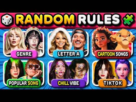 Видео: Сохраните одну песню: СЛУЧАЙНЫЕ ПРАВИЛА🤩 Случайный жанр, Песни из мультфильмов, Расслабляющая атм...