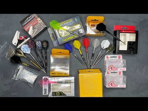 Видео: Популярные виды оперений для дротиков дартс -Winmau FUTION, Condor AXE, L-style, K-flex, CUESOUL AK5