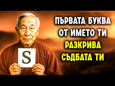 Видео: ПЪРВАТА буква на вашето име разкрива за вас и ще ви остави безмълвни | Будистки учения