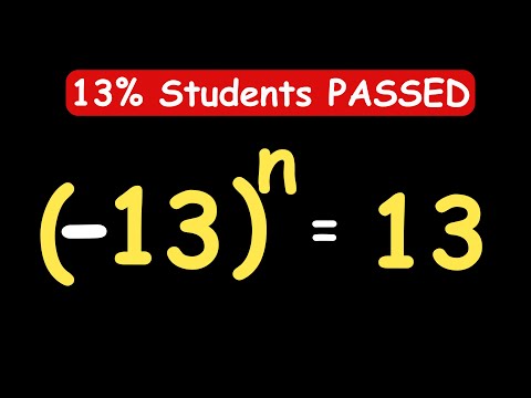 Видео: ОЛИМПИАДЫ В ГЕРМАНИИ || Как решить для n? || n = ? #математика
