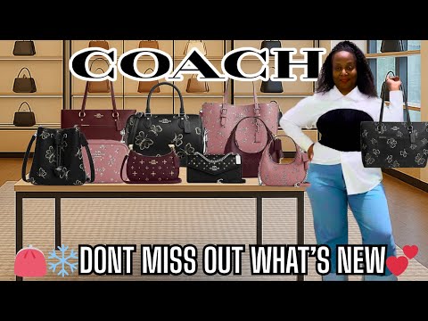 Видео: COACH СДЕЛАЛ ЭТО СНОВА! Новые поступления из аутлета: праздничная блестящая коллекция