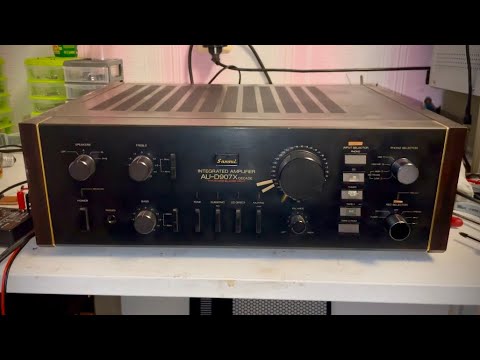 Видео: Sansui au-d907x decade. Профилактика. Часть 1.