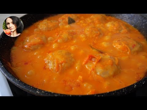 Видео: Тефтели с рисом. Без Жарки. Без Духовки | Кулинарим с Таней