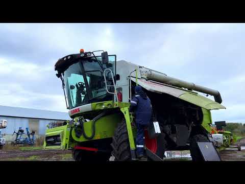 Видео: Дефектуем комбайн CLAAS Tucano Part 3