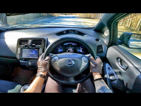 Видео: 2013 Nissan Leaf 24 кВт*ч - ТЕСТ-ДРАЙВ ОТ ПЕРВОГО ЛИЦА