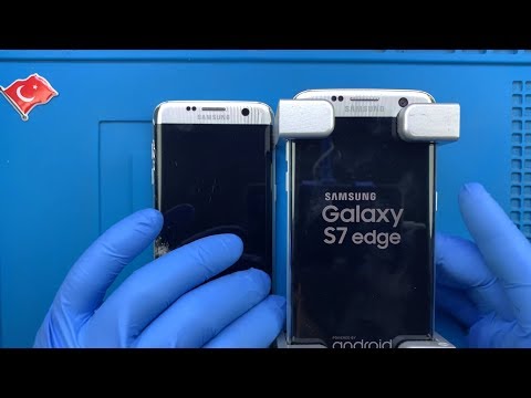 Видео: ОБНОВЛЕННЫЙ! | Аккумулятор Samsung Galaxy S7 Edge Screen и задняя крышка стекла Замена