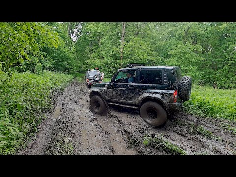 Видео: Tager на 35х против Pajero 2 на 35х