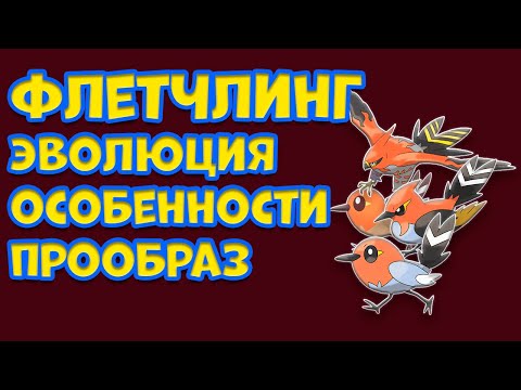 Видео: ПОКЕМОН ФЛЕТЧЛИНГ. ЭВОЛЮЦИЯ, ОСОБЕННОСТИ, ПРООБРАЗ