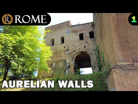 Видео: [4K] Италия 🇮🇹 ➧ Экскурсия по стенам Аврелиана с субтитрами ➧ Рим, Италия, 4K UHD